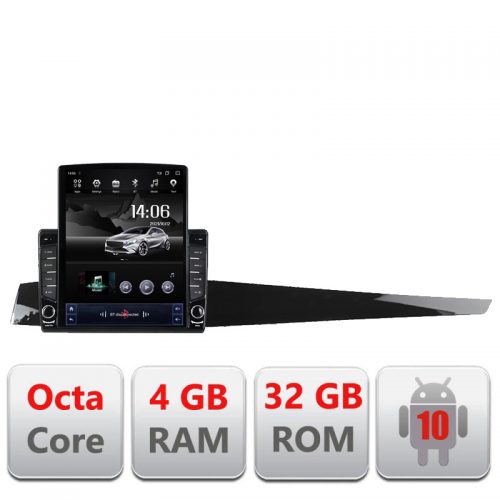 VPX Navigatie dedicata Edonav Renault Laguna 3 Tip Tesla Android radio gps internet 8core 4G 4+32 kit-laguna+E710