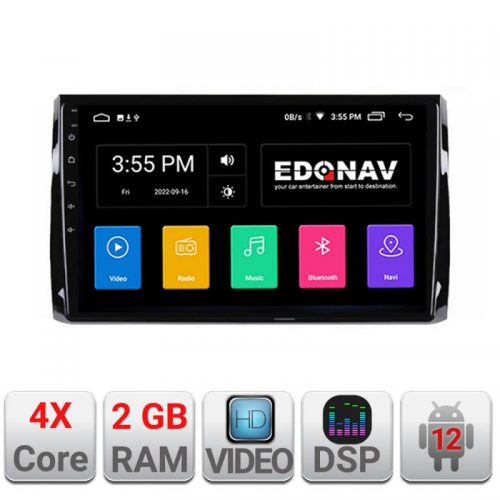 VPX Navigatie dedicata Edonav Skoda Kodiaq A-KODIAQ Ecran Qled,2Gb Ram,32Gb Hdd,USB,Bluetooth,Wifi