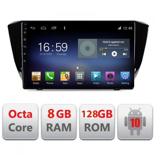 VPX Navigatie dedicata Edonav Skoda Superb 3 2015- F-932,Octacore,8Gb RAM,128Gb Hdd,4G,Qled,360,DSP,GPS,Carplay