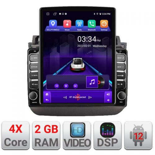 VPX Navigatie dedicata Edonav VW Touareg 2012-2019 K-1142 ecran Tesla 9.7″ QLED,2Gb RAM,32Gb Hdd,DSP,GPS,Bluetooth