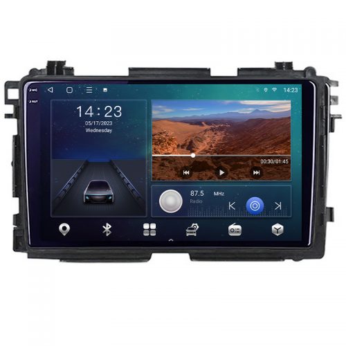 VPX Navigatie dedicata Honda HR-V 2013-2018 Android Ecran QLED octa core 3+32 carplay android auto KIT-hr-v+EDT-E309V3