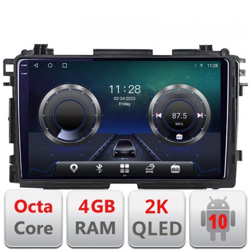 VPX Navigatie dedicata Honda HR-V 2013-2018 Android Octa Core Ecran 2K QLED GPS 4G 4+32GB 360 KIT-hr-v+-E409-2K
