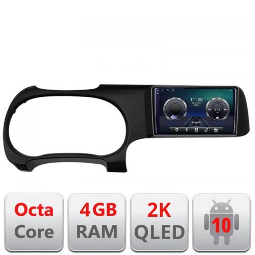 VPX Navigatie dedicata Hyundai I10 2020 C-i10 Android Octa Core Ecran 2K QLED GPS 4G 4+32GB 360 KIT-I10+-E409-2K