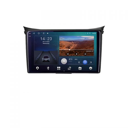 VPX Navigatie dedicata Hyundai I30 2011-2016 Android Ecran QLED octa core 3+32 carplay android auto KIT-i30-2011+EDT-E309V3