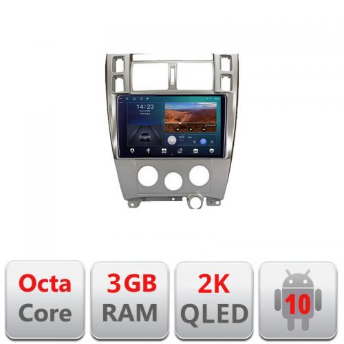 VPX Navigatie dedicata Hyundai Tucson B-1001 Android Ecran 2K QLED octa core 3+32 carplay android auto KIT-1001+-E310V3-2K