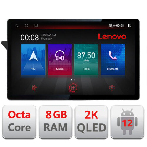 VPX Navigatie dedicata Lenovo Audi A4 2008-2016 NON-MMI N-A4, Ecran 2K QLED 13″,Octacore,8Gb RAM,128Gb Hdd,4G,360,DSP,Carplay,Bluetooth