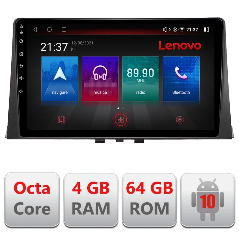 Navigatie dedicata Lenovo Citroen Berlingo 2019- E-berlingo18, Octacore, 4Gb RAM, 64Gb Memorie, 4G, Qled, 360, DSP, Carplay,Bluetooth