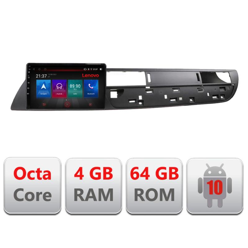 Navigatie dedicata Lenovo Citroen C5 2008-2017 E-C5, Octacore, 4Gb RAM, 64Gb Memorie, 4G, Qled, 360, DSP, Carplay,Bluetooth