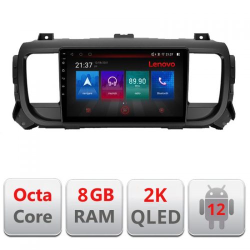 VPX Navigatie dedicata Lenovo Citroen Jumpy Toyota PRO-2Kace Peugeot Traveller M-jumpy16, Octacore, 8 Gb RAM, 128 Gb Hdd, 4G, Qled 2K, DSP, Carplay AA,…