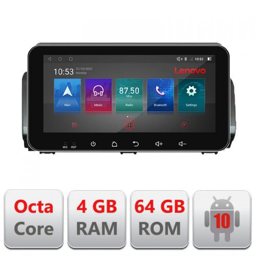 VPX Navigatie dedicata Lenovo Dacia Logan Sandero Jogger LOGAN-2022 fara ecran de fabrica Android radio gps internet 4+64, Ecran QLED 10.33″, Octacore,…