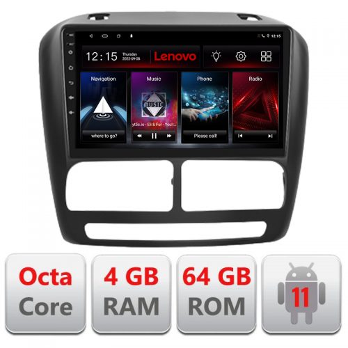 VPX Navigatie dedicata Lenovo Fiat Doblo 2010-2017 si Opel Combo 2010-2017, Octacore Qualcomm, 4Gb RAM, 64Gb Hdd, 4G, Qled, DSP, Carplay, Bluetooth
