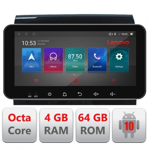 VPX Navigatie dedicata Lenovo Fiat Ducato Citroen Jumper Peugeot Expert 2006-2018 variante radio cd sau navigatie de fabrica, Ecran QLED 10.33″,…