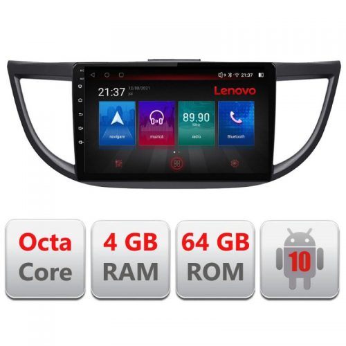 VPX Navigatie dedicata Lenovo Honda CRV 2012-2016 E-469, Octacore, 4Gb RAM, 64Gb Memorie, 4G, Qled, 360, DSP, Carplay,Bluetooth