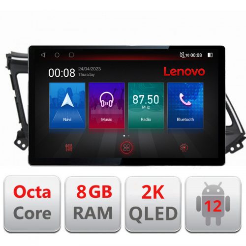 VPX Navigatie dedicata Lenovo Hyundai Elantra 2018- N-1581, Ecran 2K QLED 13″,Octacore,8Gb RAM,128Gb Hdd,4G,360,DSP,Carplay,Bluetooth
