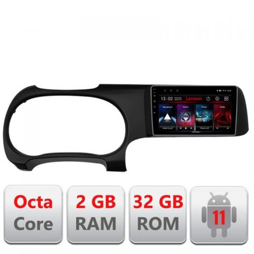 VPX Navigatie dedicata Lenovo Hyundai I10 2020 D-i10, Octacore Qualcomm, 2Gb RAM, 32Gb Hdd, 4G, Qled, DSP, Carplay, Bluetooth