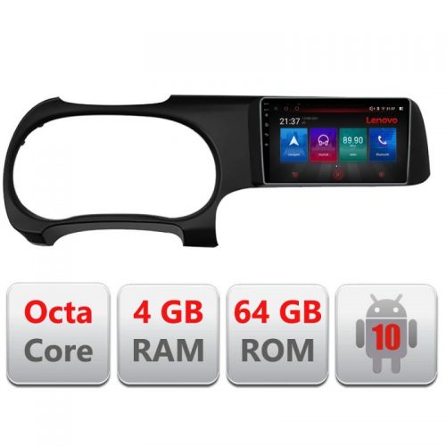 VPX Navigatie dedicata Lenovo Hyundai I10 2020 E-i10, Octacore, 4Gb RAM, 64Gb Hdd, 4G, Qled, 360, DSP, Carplay,Bluetooth