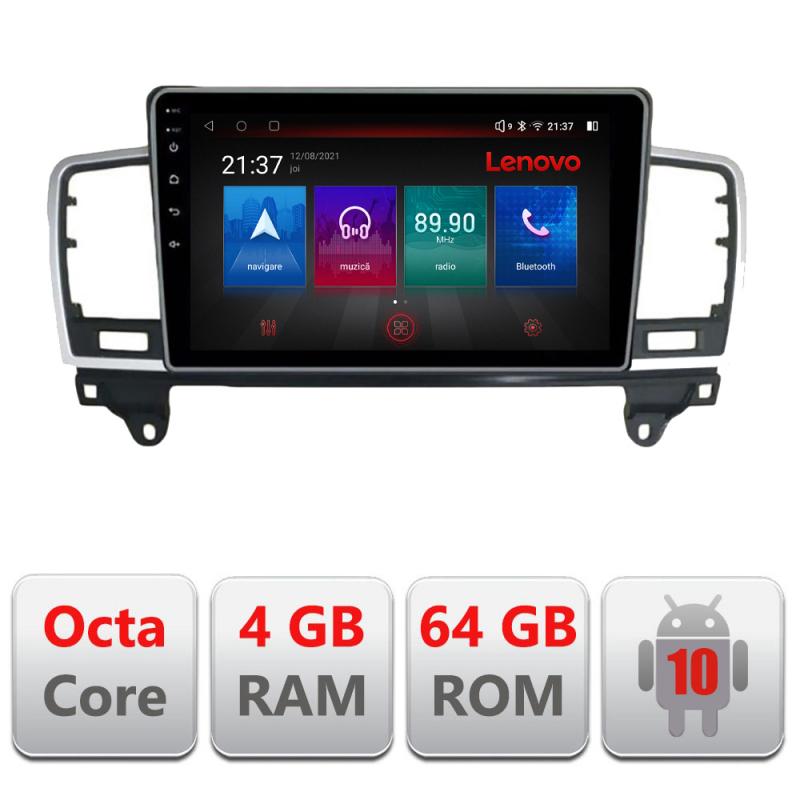 Navigatie dedicata Lenovo Mercedes ML W166 NTG4.5 E-W166, Octacore, 4Gb RAM, 64Gb Hdd, 4G, Qled, 360, DSP, Carplay,Bluetooth