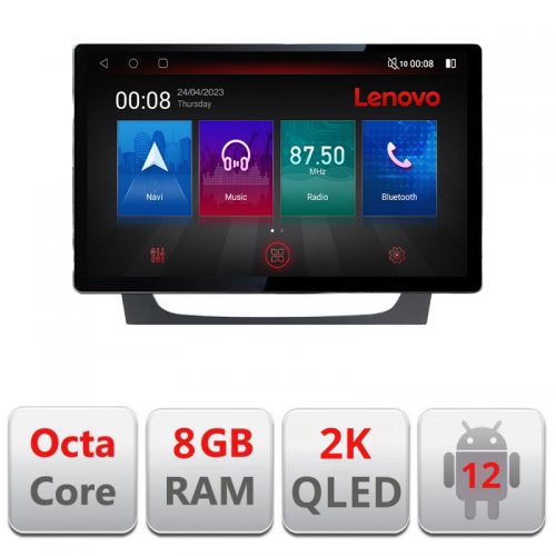 VPX Navigatie dedicata Lenovo Mercedes W211 W219 N-090, Ecran 2K QLED 13″,Octacore,8Gb RAM,128Gb Hdd,4G,360,DSP,Carplay,Bluetooth
