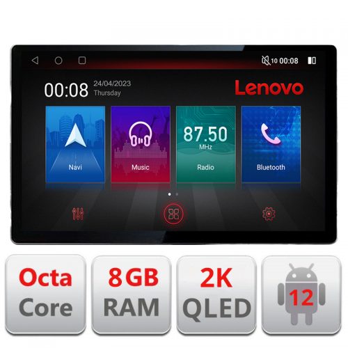 VPX Navigatie dedicata Lenovo Opel Mokka 2012-2016 N-MOKKA1, Ecran 2K QLED 13″,Octacore,8Gb RAM,128Gb Hdd,4G,360,DSP,Carplay,Bluetooth
