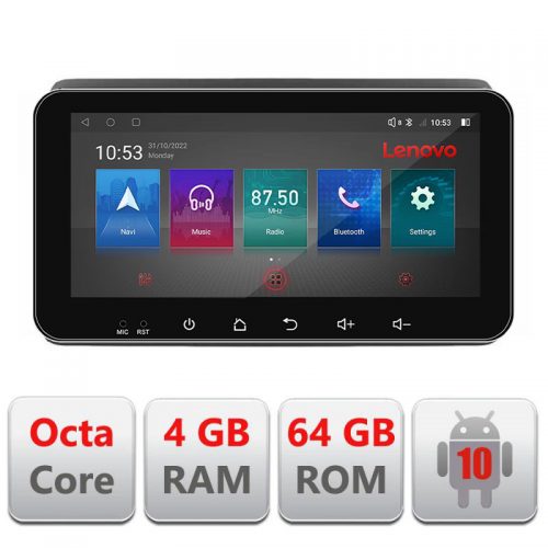 VPX Navigatie dedicata Lenovo Opel Movano Renault Master 2020- Android radio gps internet 4+64, Ecran QLED 10.33″, Octacore, 4Gb RAM, 64Gb Memorie, 4G,…