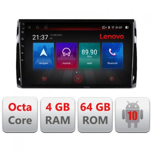 VPX Navigatie dedicata Lenovo Skoda Kodiaq E-KODIAQ, Octacore, 4Gb RAM, 64Gb Memorie, 4G, Qled, 360, DSP, Carplay,Bluetooth