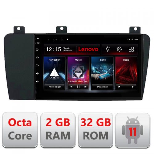 VPX Navigatie dedicata Lenovo Volvo S60 2002-2008 Lenovo, Octacore Qualcomm, 2Gb RAM, 32Gb Hdd, 4G, Qled, DSP, Carplay, Bluetooth