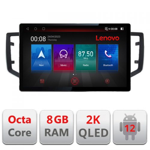 VPX Navigatie dedicata Lenovo vw crafter 2018- N-CRAFTER, Ecran 2K QLED 13″,Octacore,8Gb RAM,128Gb Hdd,4G,360,DSP,Carplay,Bluetooth