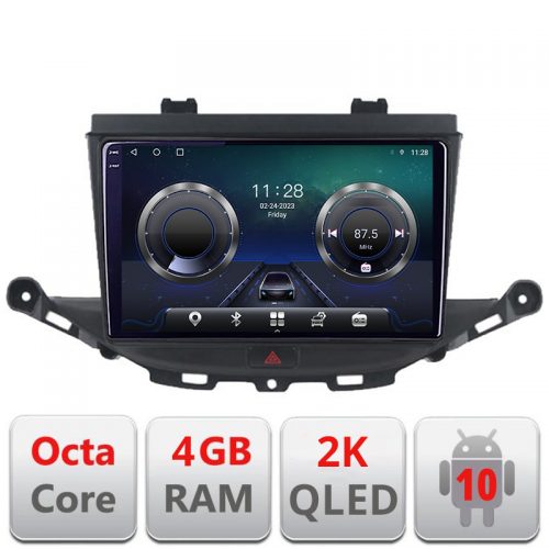 VPX Navigatie dedicata Opel Astra K C-ASTRAK Android Octa Core Ecran 2K QLED GPS 4G 4+32GB 360 KIT-ASTRAK+-E409-2K