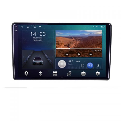 VPX Navigatie dedicata Peugeot 307 B-307 Android Ecran QLED octa core 3+32 carplay android auto KIT-307+-E309V3