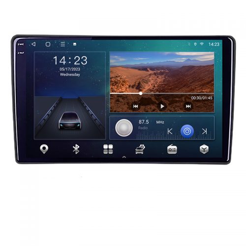VPX Navigatie dedicata Peugeot 308 2013-2017 B-308 Android Ecran QLED octa core 3+32 carplay android auto KIT-308+-E309V3
