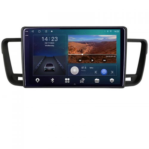 VPX Navigatie dedicata Peugeot 508 B-5637 Android Ecran QLED octa core 3+32 carplay android auto KIT-5637+-E309V3