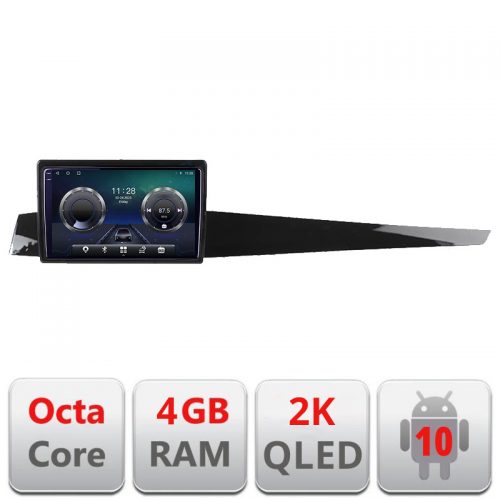 VPX Navigatie dedicata Renault Laguna 3 Android Octa Core Ecran 2K QLED GPS 4G 4+32GB 360 kit-laguna+-E410-2K