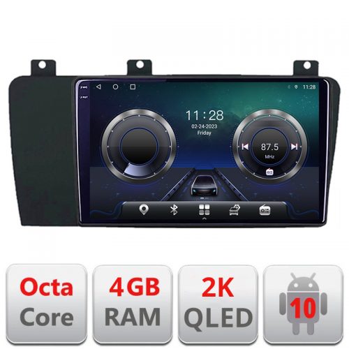 VPX Navigatie dedicata Volvo S60 2002-2008 Android Octa Core Ecran 2K QLED GPS 4G 4+32GB 360 KIT-s60-02+-E409-2K
