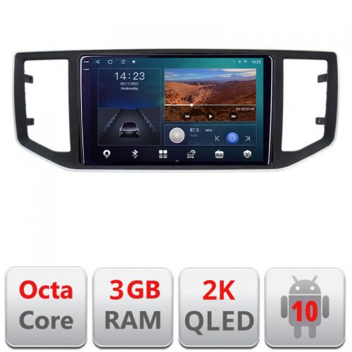 VPX Navigatie dedicata vw crafter 2018- B-CRAFTER Android Ecran 2K QLED octa core 3+32 carplay android auto KIT-crafter+-E310V3-2K