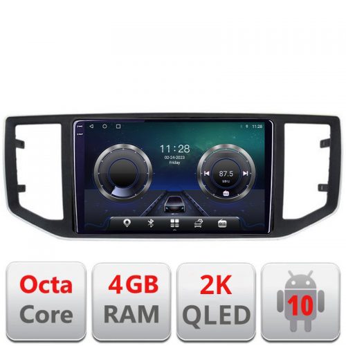 VPX Navigatie dedicata vw crafter 2018-C-CRAFTER Android Octa Core Ecran 2K QLED GPS 4G 4+32GB 360 KIT-CRAFTER+-E410-2K