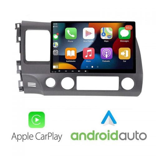 VPX Sistem Multimedia MP5 Honda Civic Sedan J-044 Carplay Android Auto Radio Camera USB