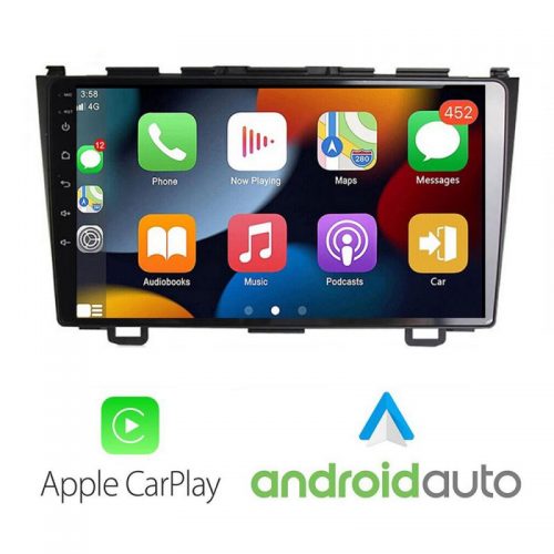 VPX Sistem Multimedia MP5 Honda CR-V J-009 Carplay Android Auto Radio Camera USB