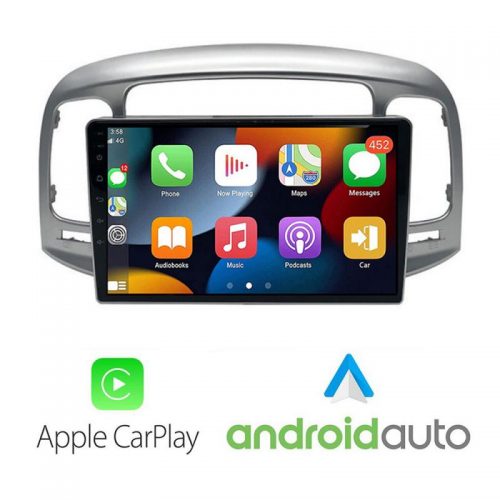 VPX Sistem Multimedia MP5 Hyundai Accent 2006-2012 J-ACCENT Carplay Android Auto Radio Camera USB