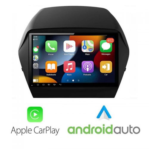 VPX Sistem Multimedia MP5 Hyundai IX35 J-361 Carplay Android Auto Radio Camera USB
