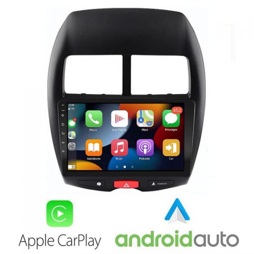 VPX Sistem Multimedia MP5 Mistubishi ASX J-026 Carplay Android Auto Radio Camera USB