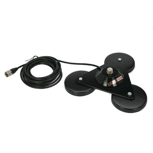 Magnet antena radio CB MEGAWAT TRIPLU BLACK