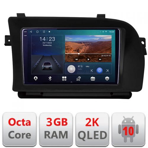 VPX B-w221-ntg3 Navigatie dedicata S Klass w221 Android Ecran 2K QLED octa core 3+32 carplay android auto kit-w221-ntg3+EDT-E309V3-2K