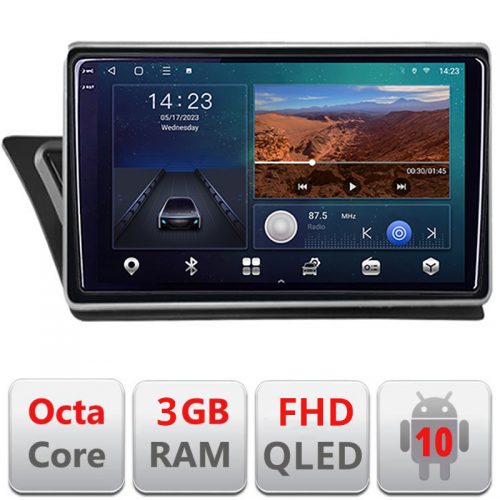 VPX Navigatie dedicata Audi Q5 2008-2016 NON-MMI B-Q5 Android Ecran QLED octa core 3+32 carplay android auto KIT-Q5+EDT-E310V3