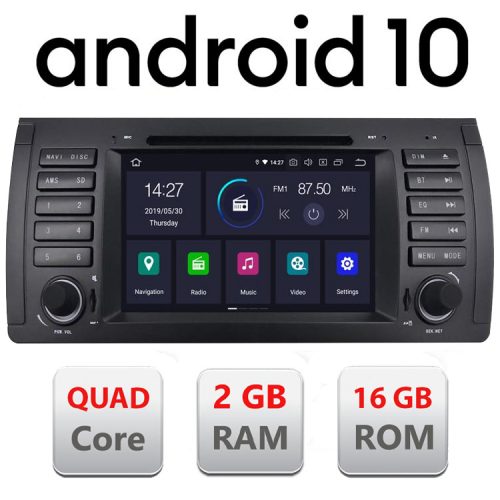 VPX Navigatie dedicata BMW E39 si E53 EDT-G082 cu Android GPS USB Radio Internet Bluetooth
