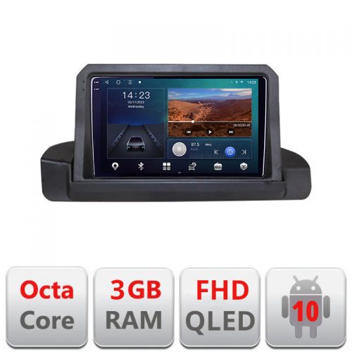 VPX Navigatie dedicata BMW Seria 3 E90 fara ecran de fabrica Android Ecran QLED octa core 3+32 carplay android auto KIT-e90+EDT-E309V3