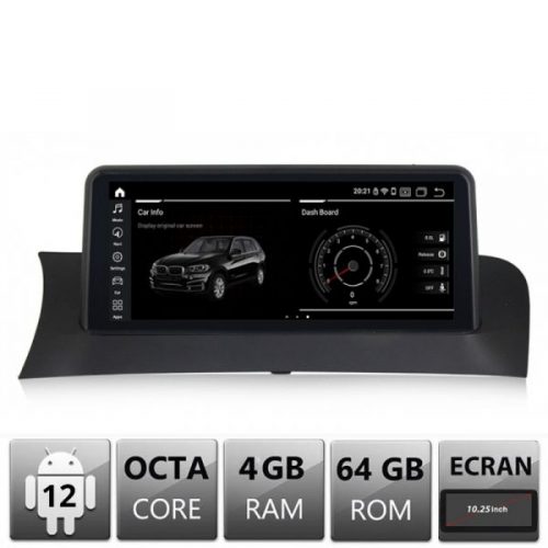 VPX Navigatie dedicata BMW X3 X4 F25 F26 2012-2015 cu ecran NBT Android ecran 10.25″ 4+64 4G BT