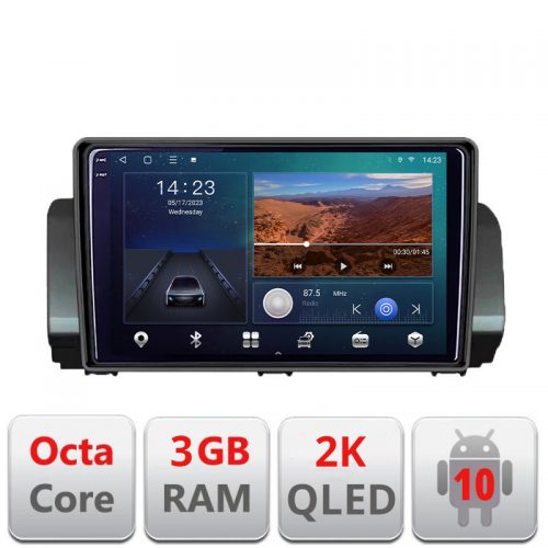 VPX Navigatie dedicata Dacia Logan Sandero Jogger LOGAN-2022 fara ecran de fabrica Android Ecran 2K QLED octa core 3+32 carplay android auto…