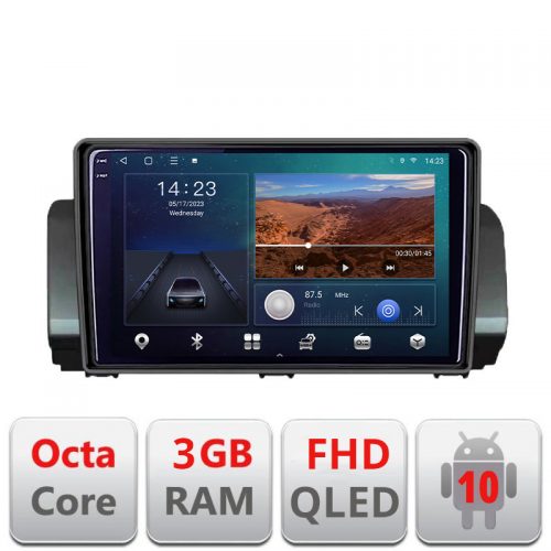 VPX Navigatie dedicata Dacia Logan Sandero Jogger LOGAN-2022 fara ecran de fabrica Android Ecran QLED octa core 3+32 carplay android auto…