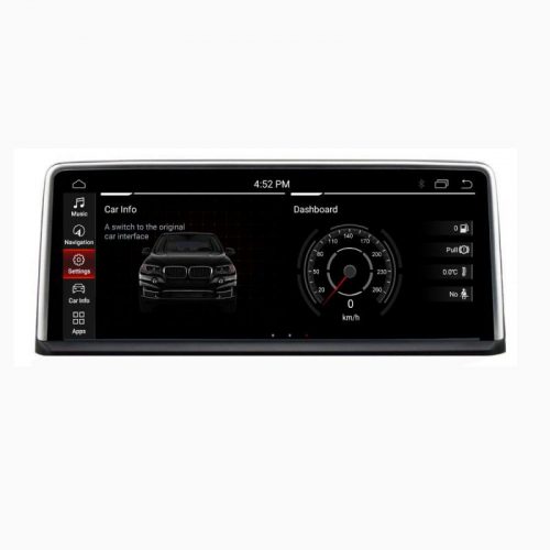 VPX Navigatie dedicata Edonav BMW X5 X6 E70 E71 ecran 12.3″ CIC Android Gps Internet Bluetooth USB Video Qualcomm