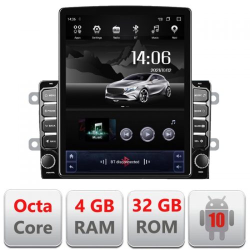 VPX Navigatie dedicata Edonav Dacia dupa 2012 G-Dacia ecran Tesla 9.7″ QLED,Octacore,4Gb RAM,32Gb Hdd,4G,Qled,360,DSP,GPS,Carplay